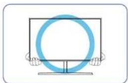 SAMSUNG U28H750UQI - Precautions for moving the monitor - 2