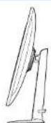 SAMSUNG S32AG322NI - Rotating the Product - 7