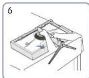 SAMSUNG S32AG322NI - Attaching the Stand - 7