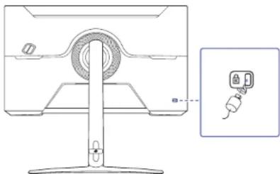 SAMSUNG S32AG322NI - Anti-theft Lock - 1