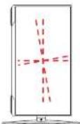 SAMSUNG S32AG322NI - Rotating the Product - 3