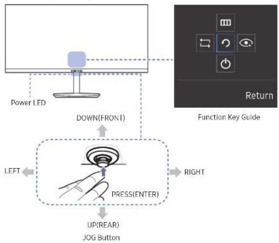 SAMSUNG C32H711QEI - Control Panel - 1