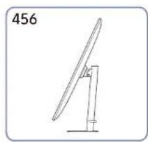 SAMSUNG S24A400UJI - Rotating the Product - 5