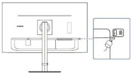 SAMSUNG S24A400UJI - Anti-theft Lock - 1