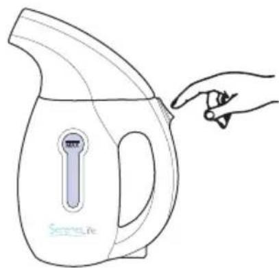 SereneLife PSTMH17 - If you wish to continue your ironing: - 3