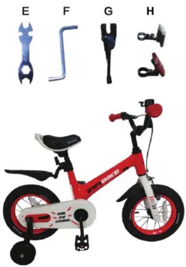 SereneLife SLBKBLK44 - PARTS LIST: - 1