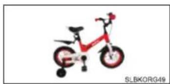 SereneLife SLBKBLK44 - SAFE SIZING FOR JUVENILE AND SIDEWALK BICYCLES - 5