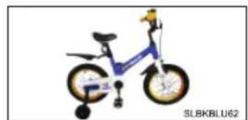 SereneLife SLBKBLU62 - SAFE SIZING FOR JUVENILE AND SIDEWALK BICYCLES - 7