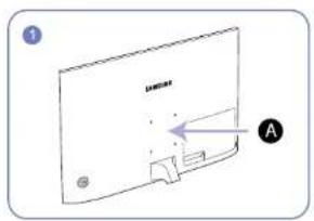 SAMSUNG U32H850UMI - Installing a Wall-mount Kit or Desktop Stand (U28H750UQ\*) - 1