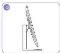 SAMSUNG U32H850UMI - Rotating the Monitor Screen (U32H750UM\* / U32H850UM\*) - 4