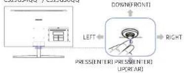 SAMSUNG C32JG50FQI - Control Panel - 1