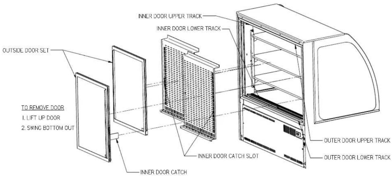 Federal SSRVS-7742 - SSRPF CASE REAR DOORS (OPTION) - 1