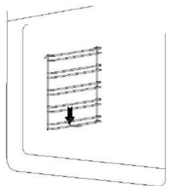 Infiniton HV-6FBV3F - Remova a porta do forno - 2