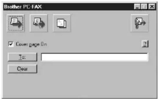 BROTHER FAX-2850 - Sending a File as a PC FAX Using the Simple Style - 2