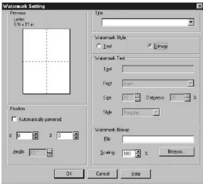 BROTHER FAX-2850 - Watermark Bitmap - 1