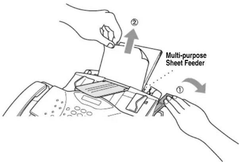 BROTHER FAX-2850 - Paper Jam - 3
