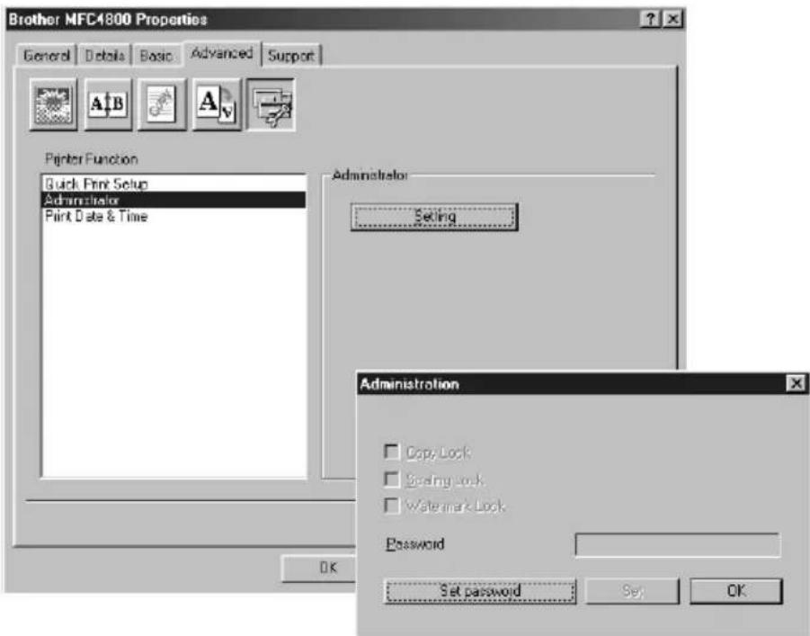 BROTHER FAX-2850 - Administrator (For Windows® 95/98/98SE/Me Users Only) - 1