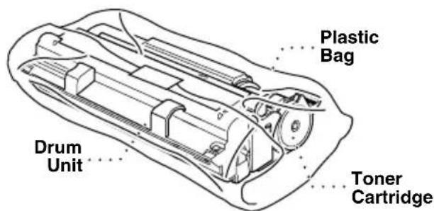BROTHER FAX-2850 - Packing and Shipping the Machine - 3