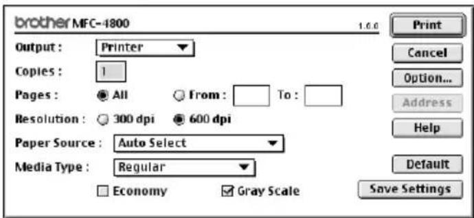 BROTHER FAX-2850 - To print the document: - 2