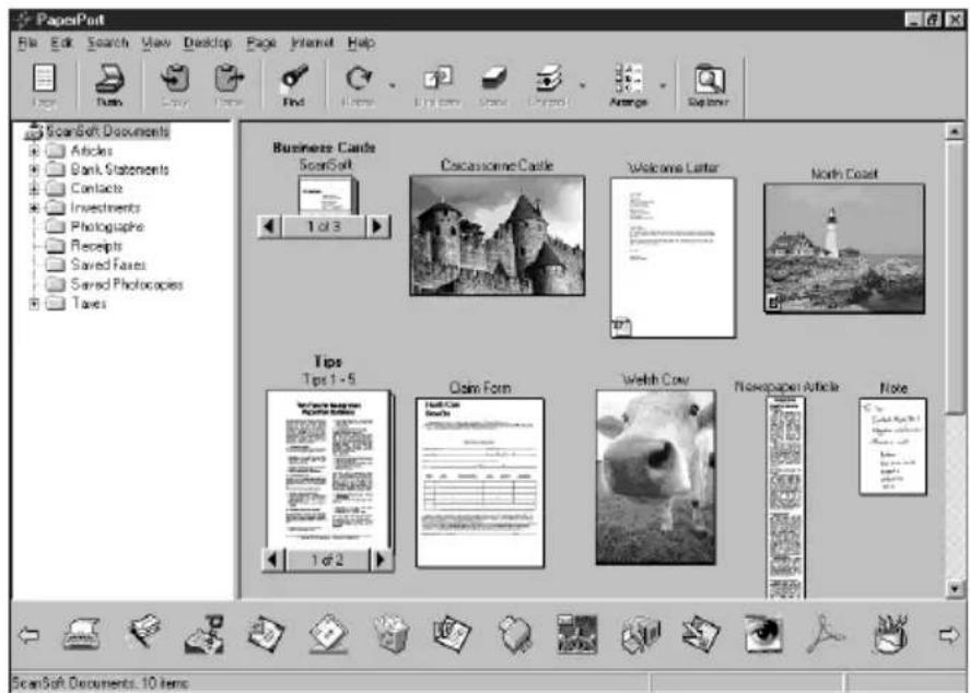 BROTHER FAX-2850 - Using ScanSoft™ PaperPort® for Brother and ScanSoft™ TextBridge® - 1