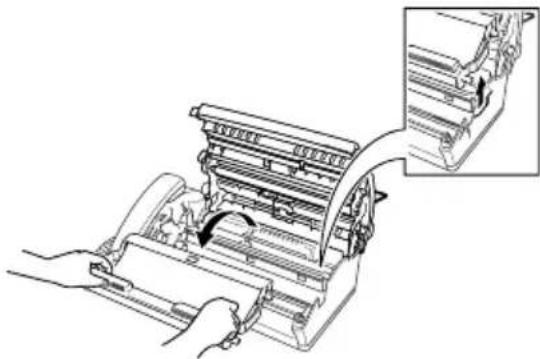 BROTHER FAX-817S - Cleaning the print head - 1