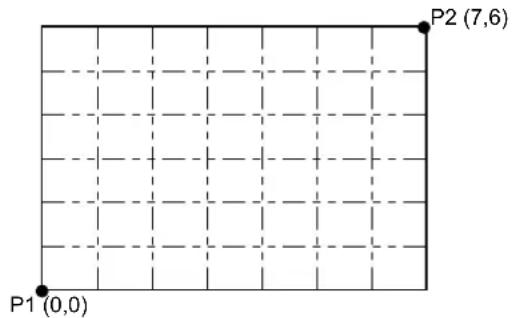 BROTHER HL-6182DWT - IR - Input relative scaling pointsrinted.   
-  gives the tangent of the angle between the base line of a label's characters and the horizontal.   
• run is equivalent to cos 0 and rise is equivalent to sin 0.

![](images/2dac0beb32dda5820e8a0cf835403dbcb6f87147e78a8e190a633751156c22d3.jpg)


IR [ P1x, P1y [, P2x, P2y]] [;]
P1x ; x-coordinate of P1 P1y ; y-coordinate of P1
P2x ; x-coordinate of P2 P2y ; y-coordinate of P2

The coordinate values are percentages relative to the bottom left and top right hand corners of the picture frame. 
• Coordinate values for P1x, P1y, P2x, and P2y are treated as clamped real numbers.   
Using this instruction without parameters sets the scaling points (P1, P2) to their initial positions, the bottom left and top right hand corners of the picture frame.   
If P2x and P2y are omitted P2 is set to be in the same position relative to P1 that it was before the command was invoked.   
You can set P1 and P2 to be anywhere that the range of allowable coordinates permits. However, only parts of resulting images that lie within the effective window will be printed.   
The IR command remains in effect until another IR command, and IP command or an IN command is used.

SC - Scaleos\theta}$

- Values for run and rise are clamped real numbers.   
- When you issue a DI instruction the carriage return point is set to the current pen location.   
• The instruction is ignored if run and rise are both 0.   
- Any text path that you set with the DV instruction will combine with the current printing direction to determine the layout of characters on the page.   
- If you omit the parameters the printing direction is horizontal.   
- The label direction which is specified by this command is not affected by changes in the location of P1 and P2.


10 ' -Absolute Direction -
20 WIDTH "LPT1:", 255
30 LPRINT CHR$(27); "E";
40 LPRINT CHR$(27); "%0B";
50 LPRINT "IN;SP1;";
60 DEG = -45
70 RAD = 3.1416 / 180 * DEG
80 LPRINT "IN;SP2;PA3050,4450;" 

90 LPRINT "DT";"
100 LPRINT "DT0,2;LB_*_1988#"; "DI2,2;LB_*_1989#";
110 LPRINT "DT2,0;LB_*_1990#"; "DI2,-2;LB_*_1991#";
120 LPRINT "DT0,-2;LB_*_1992#"; "DI-2,-2;LB_*_1993#";
130 LPRINT "DT-2,0;LB_*_1994#"; "DI-2,2;LB_*_1995#";
140 LPRINT "PA3500,5350;DI", COS(0), SIN(0); "LB_*_2000"; CHR$(13); "#";
150 LPRINT "DI", COS(RAD); SIN(RAD); "LB_RETURN_POINT"; CHR$(13); "#";
160 LPRINT CHR$(27); "%0A";
170 LPRINT CHR$(27); "E";
180 END
<sample 54> - 1