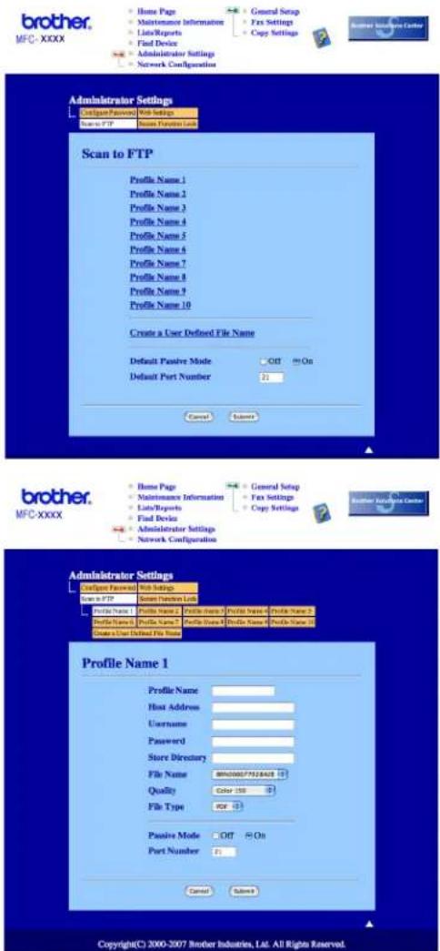 BROTHER MFC-7840WR - Scan to FTP (MFC-7440N and MFC-7840W only) - 1