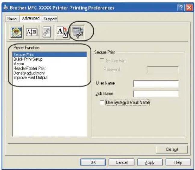 BROTHER MFC-7840WR - Device Options - 1