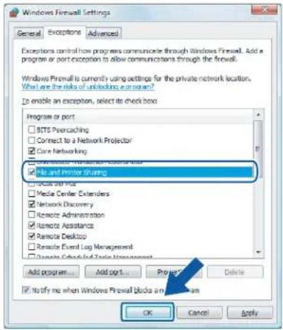 BROTHER MFC-7840WR - To add port 54926 for Network PC-Fax, enter the information below: - 1