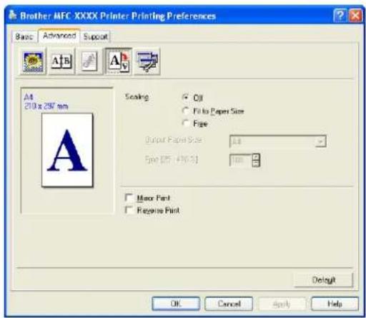BROTHER MFC-7840WR - Page Setting - 1