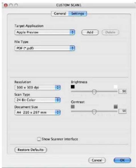 BROTHER MFC-7840WR - Settings tab - 1