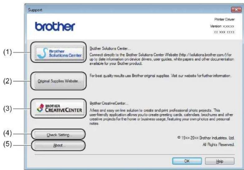 BROTHER MFC-1810R - Support - 2