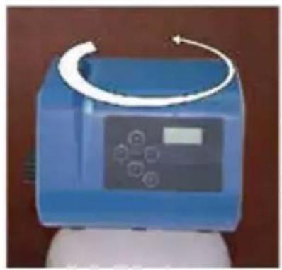 HAIER HBCF-C2002 - Setting the capacity between backwashes - 9