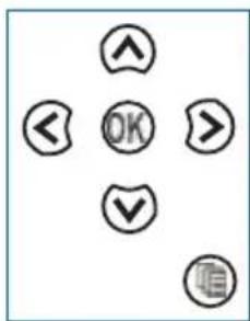 Hand-drawn directional and checkmark icons including up, down, OK, and reverse signs
