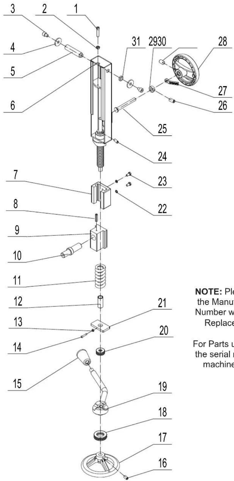 RIKON 10-342 - BLADE TENSION & TRACKING - 1