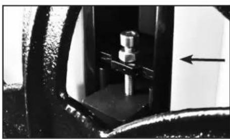 RIKON 10-342 - ADJUSTING THE BLADE TENSION STOP - 1