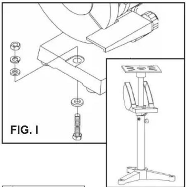 RIKON 80-800VS - PERMANENT MOUNTING (Fig. I) - 1