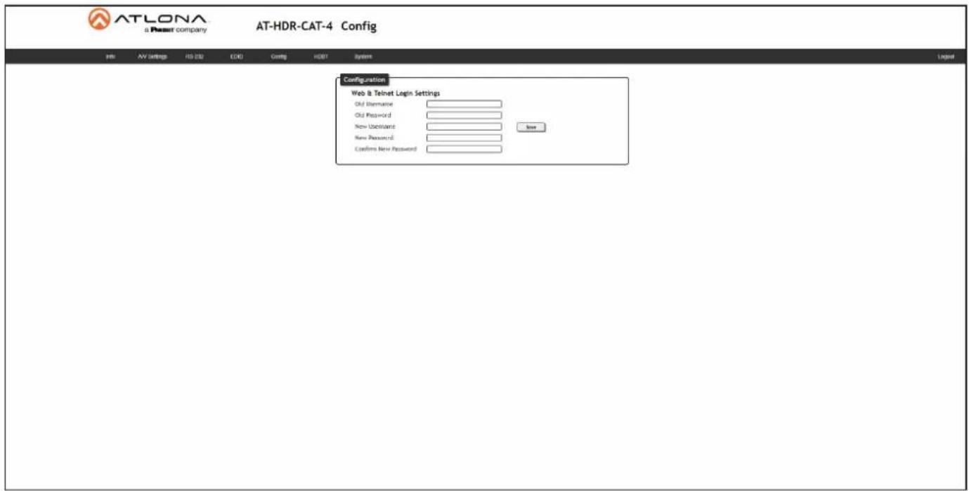 Atlona AT-HDR-CAT-8 - Configuration and Management Interfaces - 1