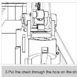 Eoslift M20S - Installation of handles - 3