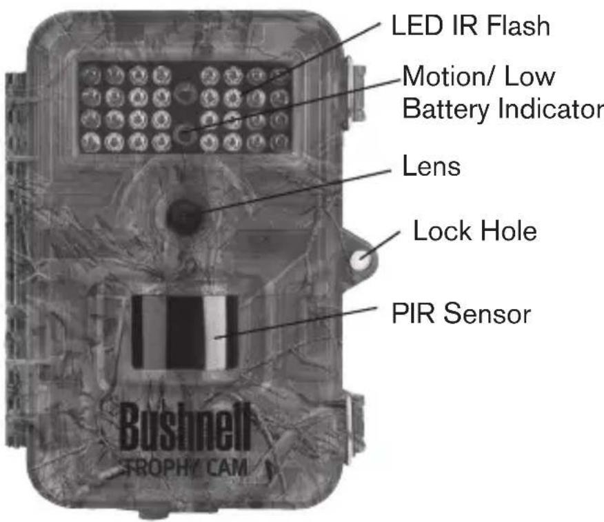 BUSHNELL Trophy Cam 119628C - PARTS AND CONTROLS - 3