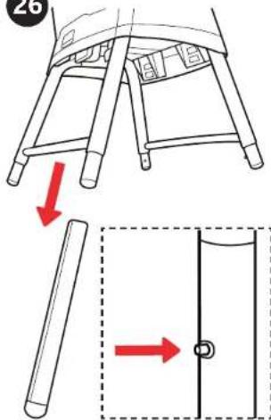 CHICCO Stack Hi-Lo - TODDLER CHAIR Mode - 1