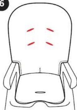 CHICCO Stack Hi-Lo - Seat Pad Assembly - 1