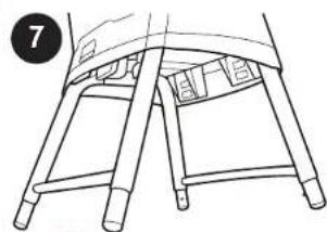 CHICCO Stack Hi-Lo - HIGH CHAIR USE - 2