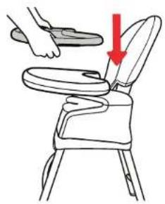 CHICCO Stack Hi-Lo - Tray Use - 2