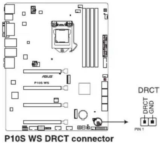ASUS WS660T - DirectKey 插槽 (2-pin DRCT) - 1