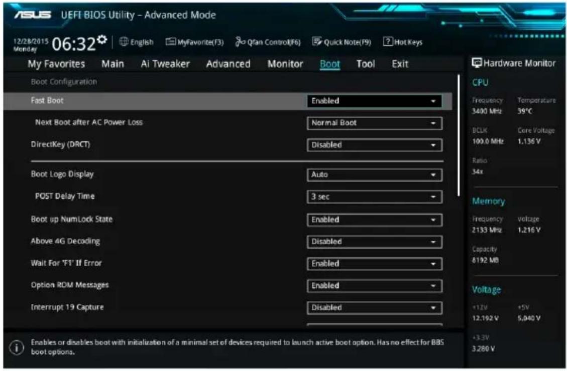 ASUS WS660T - 啟動選單(Boot menu) - 1