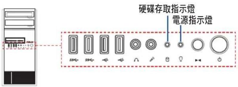 ASUS WS660T - 前面板指示燈 - 1