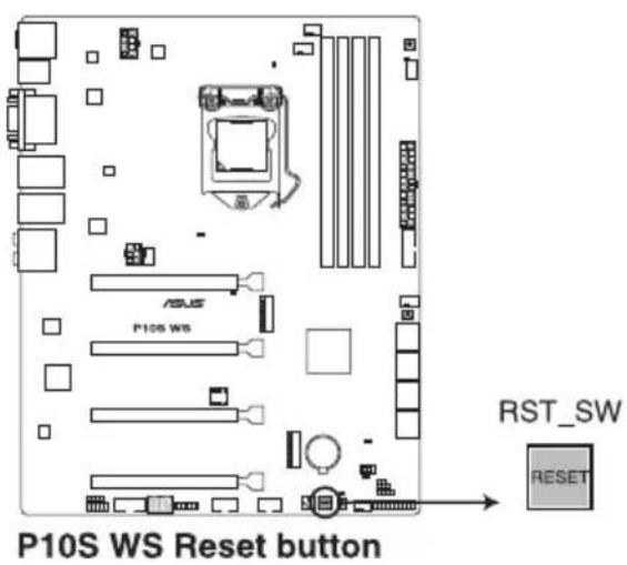 ASUS WS660T - 重置(RESET)按钮(RST\_SW) - 1