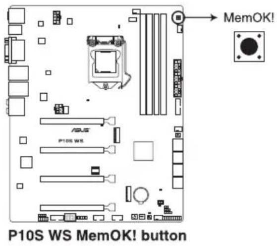 ASUS WS660T - MemOK! 按鈕 - 1