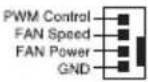 ASUS WS470T - (4-pin FRNT\_FAN1-4; REAR\_FAN1; CPU\_FAN1) - 8